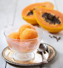 Papaya Sorbet