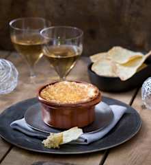 Baked artichoke dip