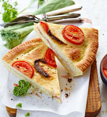 Gefüllte Kartoffel-Focaccia