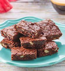 Brownie con nueces