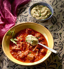Lammragout mit Auberginenpüree - Hünkâr Beğendi