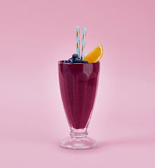 Blaubeer-Joghurt-Shake