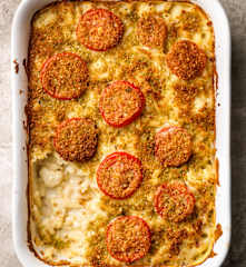Coliflor Mac and Cheese