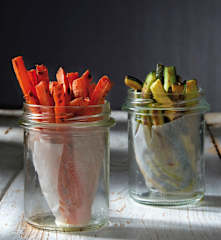 Patatine di carote e zucchine