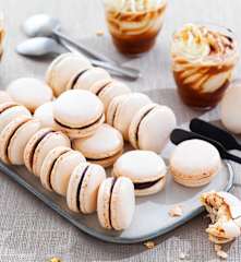 Macarons chocolat-caramel