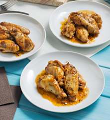 Alitas de pollo estilo cajún