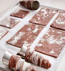 Pasta sfoglia al cacao