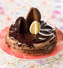 Bolo de chocolate merengado