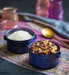 Rajma (kidney bean curry)
