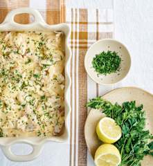 Fricassé de bacalhau