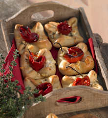 Teigtaschen mit Fetakäse