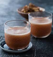 Rhubarb and vanilla rhumba