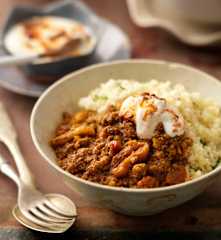 Moroccan Quorn with Bulgar Wheat