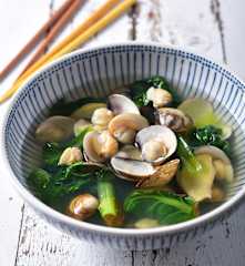 蛤蜊芥菜湯
