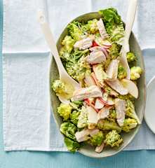 Lauwarmer Romanescosalat