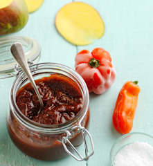 Molho barbecue com manga