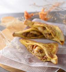 黑糖香蕉法式吐司