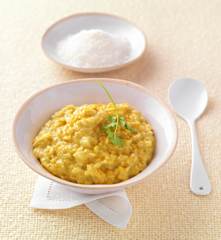 Curry and Coconut Risotto