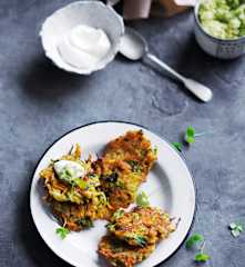 Zucchini fritters (Toddlers and beyond)