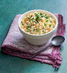 Polish vegetable salad (Insalata Russa)