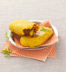 Moroccan filled bread rolls (Batbout)