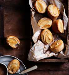 Hazelnut quince friands