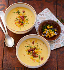 Corn Chowder (Amerikanische Maissuppe)