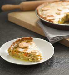 Empanada de maíz con congrio