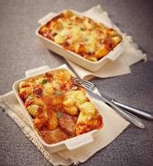 Schweinefilet mit Gnocchi aus dem Ofen