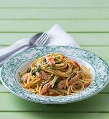 Smoked Salmon Lemon Pasta Second Bowl