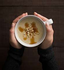 Chinese-style drinking porridge