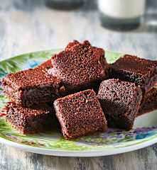 Brownies sin gluten