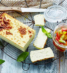 Terrine de feta au basilic