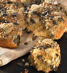 Körner-Sonne mit Gemüse