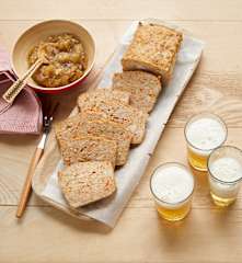 Paprika-Fleischkäse aus dem Ofen