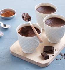 Petits pots de crème au chocolat épicé
