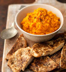 Cajun Chicken and Sweet Potato Mash