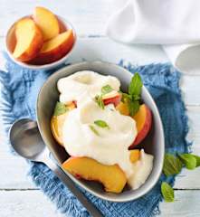 Pfirsichschaum