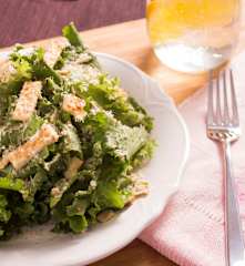 Ensalada César vegana