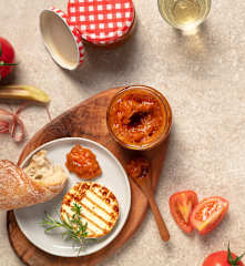 Rhabarber-Tomaten-Marmelade