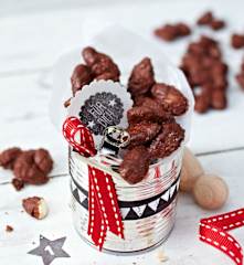 Kakao-Espresso-Mandeln