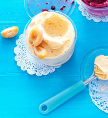 Sorbet à l'abricot