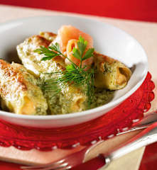 Lachs-Cannelloni