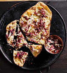 Winterlicher Flammkuchen