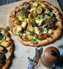 Rosenkohl-Brokkoli-Galettes
