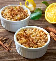 Apple crumble (senza lattosio)