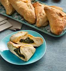 Empanadas libanesas de espinacas (Fatayers) - Líbano
