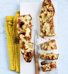 Croque-baguette thon-champignons