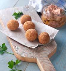 Tuňákové kuličky s ricottou