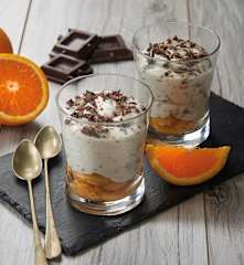 Mousse di ricotta all'arancia